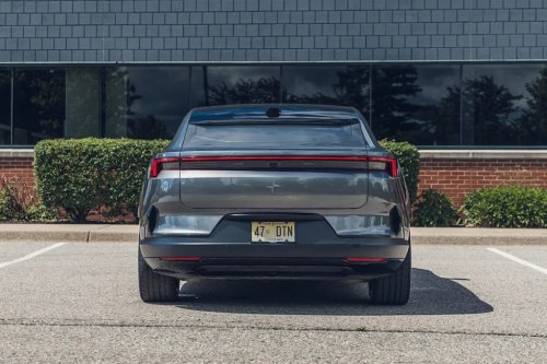 See Exterior Pics of the 2026 Polestar 4 Dual Motor Performance Plus
