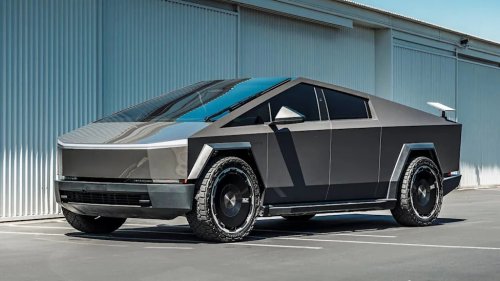 Tesla, Cybertruck, Tesla Cybertruck 24-Inch Retro Disc Wheels Cost As Much As A Used Mustang