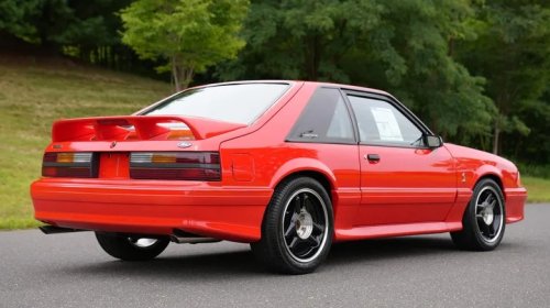 Here's Why The Rare 1993 Mustang SVT Cobra R Is So Valuable Today