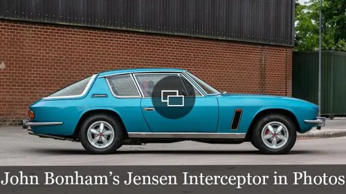 Led Zeppelin Drummer John Bonham’s Jensen Interceptor Heads to Auction