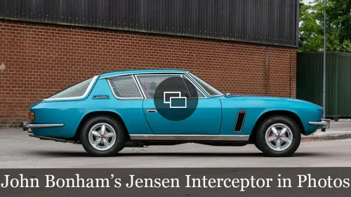 Led Zeppelin Drummer John Bonham’s Jensen Interceptor Heads to Auction