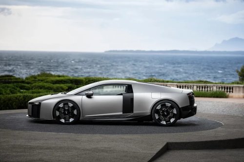 Audi’s Nuvolari Supercar May Have a Carbon-Fiber Body, But Its Design Is a Tribute to Metal