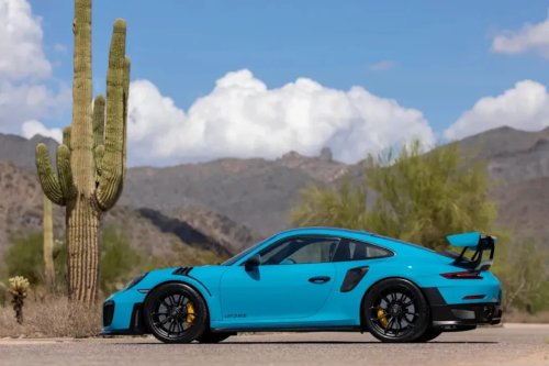 Porsche, Porsche 911, No Reserve: This 9,000-Mile Porsche 911 GT2 RS Weissach Is Up for Bid on Bring a Trailer