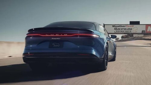 Lucid, The Lucid Air Air Sapphire Beats Genuine Mid-Engine Supercars From 0-200-0 MPH