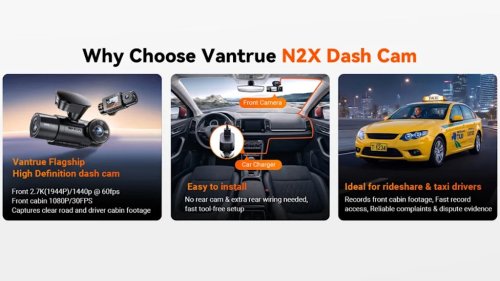Vantrue N2X Dash Cam Review