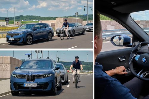 BMW, BMW's New Safety Tech Can Stop You From Opening a Door Into a Cyclist