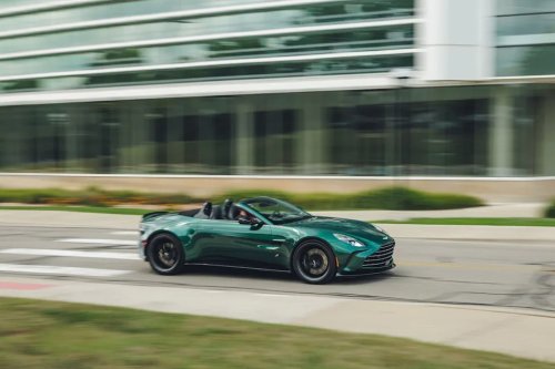 View Exterior Photos of the 2026 Aston Martin Vantage S Roadster