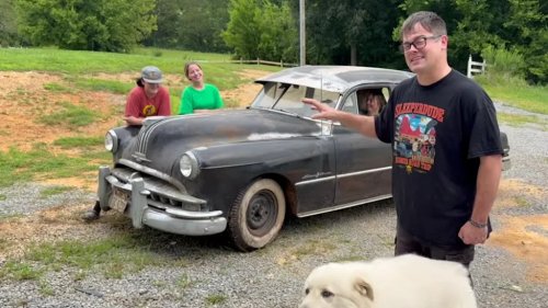Pontiac, This ’49 Pontiac Silver Streak Time Capsule Was Parked In A Basement And Forgotten For 66 Years