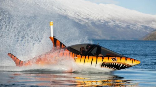 Dive, Breach And Do Barrel Rolls Like A Majestic Ocean Beast In This Ridiculous 'Boat'