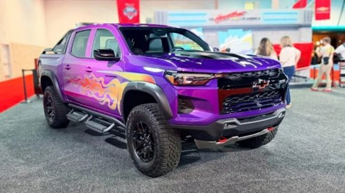 Chevrolet Treated The Colorado And Bolt To A Real-Life Pixar Cars Makeover