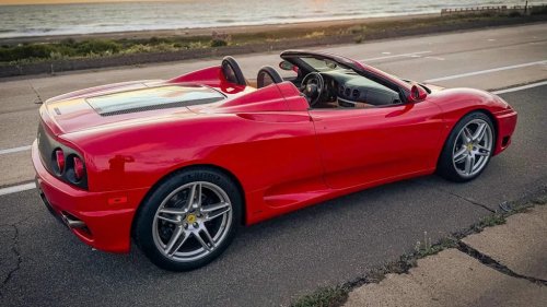 Ferrari, 2001 Ferrari 360 Spider With 15K Miles, at $69,500 With One Day Left On BaT