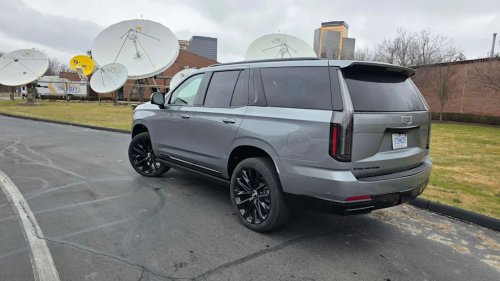 Payne: In the Cadillac Escalade, there's always a button for that