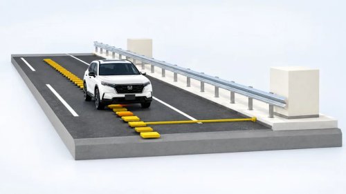 Honda Tests Wireless Charging Embedded in Highway Pavement