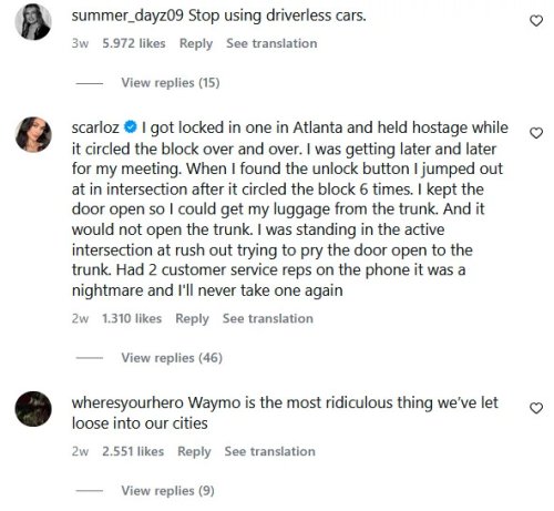 Shocking Viral Video Compiles Clips Of Several Self-Driving Waymo Cars Failing To Drive Safely
