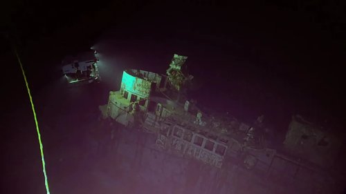 Mysterious 1941 Ford Woody Found Inside Sunken Wwii Aircraft Carrier After 83 Years