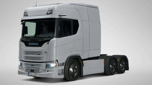 Scania's New EV Truck Has 447 Miles Of Range
