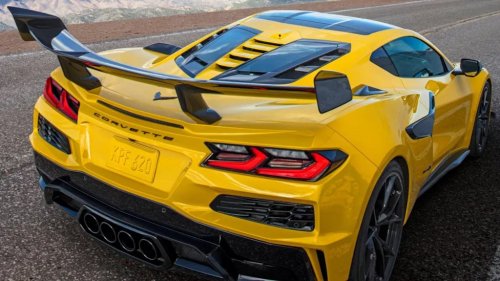 The Corvette ZR1's Immense Downforce Might Be Causing Paint Damage