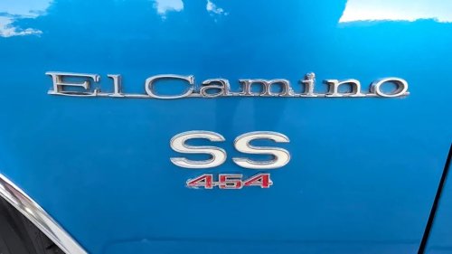 1972 Chevrolet El Camino SS for Sale With 63,000 Miles Shown