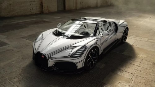 Bugatti, Say Hello to the Latest Bugatti One-Off, the W16 Mistral Blanc Éternel