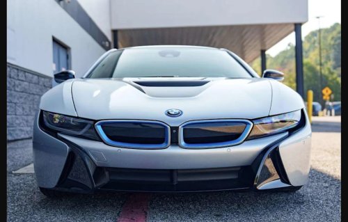 BMW, BMW i8, Low-Mileage 2015 BMW i8 With 22-Inch HRE Wheels Crosses the Block at Henderson Auctions