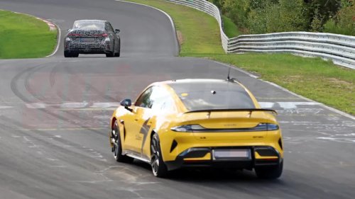 BMW’s Electric M3 Gets Loose With a 1,548-HP Chinese EV in Pursuit