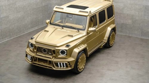 Mansory, Mercedes, Mansory Turned the Mercedes G-Class Into a Rolling Gold Bar