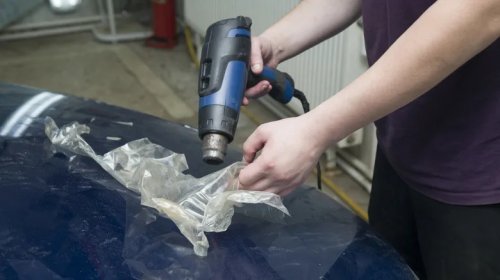 Why You Should Avoid The Compressed Air Method When Removing The Wrap On Your Car
