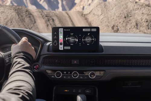 Honda, Honda's New Off-Road Apple CarPlay App Provides Live Data for TrailSport Owners