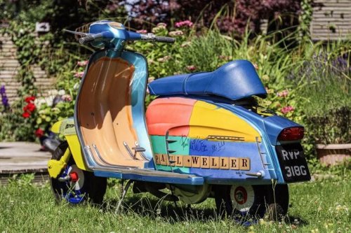 Famous Paul Weller ‘Stanley Road' Lambretta Heads to Auction