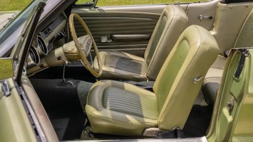 1968 Ford Mustang Convertible for Sale With 5,000 Miles Shown