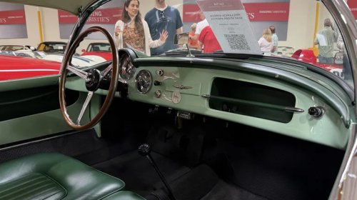 My Birthday's In Two Weeks, So You Should Win Me This Verde Acquamarina 1955 Lancia Aurelia Spider In Monterey