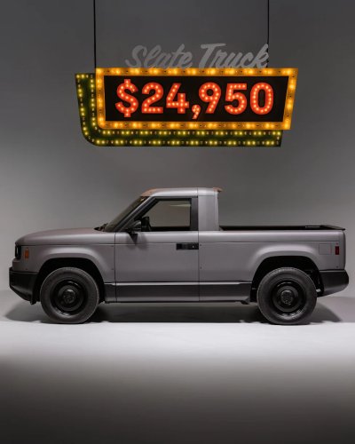 Slate, Slate is betting Americans want less car for less money