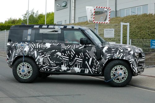 New Extreme Land Rover Defender Spotted Absolutely Flying on the Nurburgring