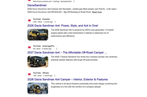 We invented the Dacia Sandman - and the internet fell for it