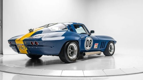 Chevrolet, Chevrolet Corvette, This Street-Legal 1965 Chevrolet Corvette Race Car Is Headed To Auction