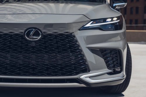 See Exterior Pics of the 2026 Lexus RX350h F Sport