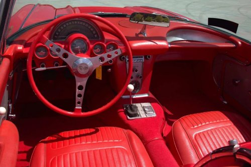 Here's Your Chance to Buy George Strait's Signet Red 1958 Corvette