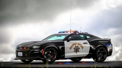 The California Highway Patrol Just Got Its Last Chevrolet Camaro, and It Can Reach 175 MPH