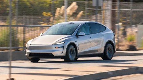 We Got Up Close With Tesla’s Longboi Model Y L. Here’s What Stands Out.