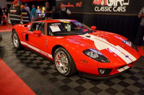 GAA Classic Cars' July Auction Roars Past 80% Sell-Through, Led by a Record-Setting Ford GT