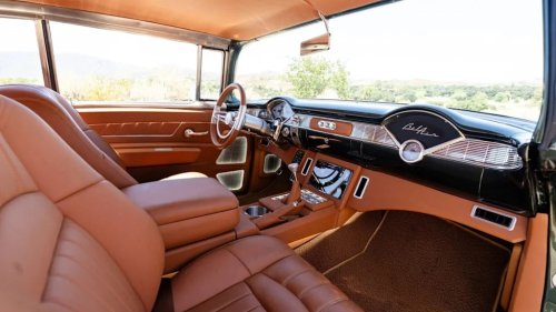 Chevrolet, This Stunning 1956 Chevrolet Bel Air Restomod Could Be Yours... If You Have Deep Pockets