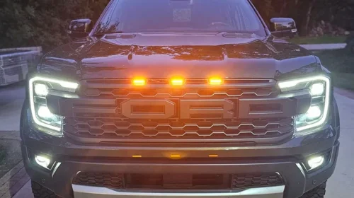 Why Do People Put Raptor Lights On Pickup Truck Grilles?