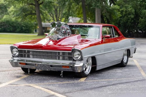 Grandfather-Built Supercharged 1967 Chevy II Nova Promax Is Up For Auction On Hagerty Marketplace