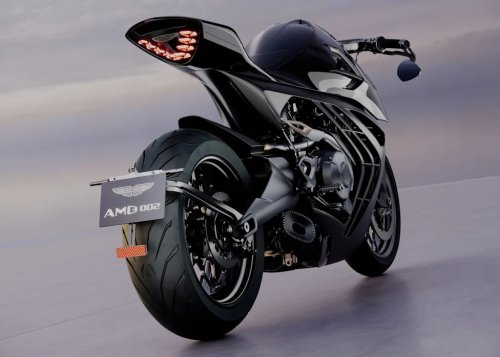 Aston Martin's new road-legal superbike looks fit for Batman
