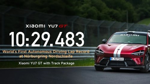 Xiaomi, No Driver? No Problem! The Xiaomi YU7 Has Lapped the Nurburgring With No Driver at the Wheel