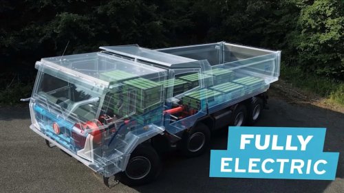 Tatra's Insane 8x8 Off-Road Truck Goes Electric For The First Time