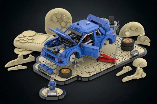 This Lego Version of Colin McRae's Subaru Impreza WRC Is Spot-On. Your Vote Could Decide Its Fate