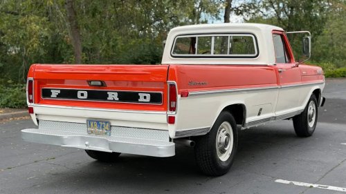 1972 Ford F-250 Sport Custom Camper Special for Sale With 83,000 Miles