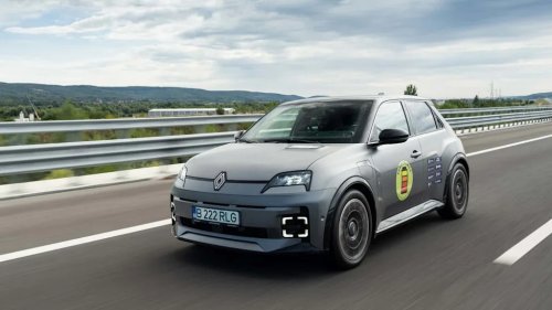 Renault 5 Nearly Matched Its Official Range On A Mountain Road Trip