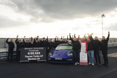 New Electric Sedan Record At Germany’s Nürburgring